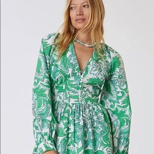 Anthropology Forever That Girl Printed Tunic Dress